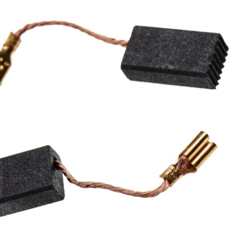 vhbw 2x escobilla carbono motor carbones 15 x 8 x 5 mm compatible con AEG SSAE3018-A herramientas eléctricas