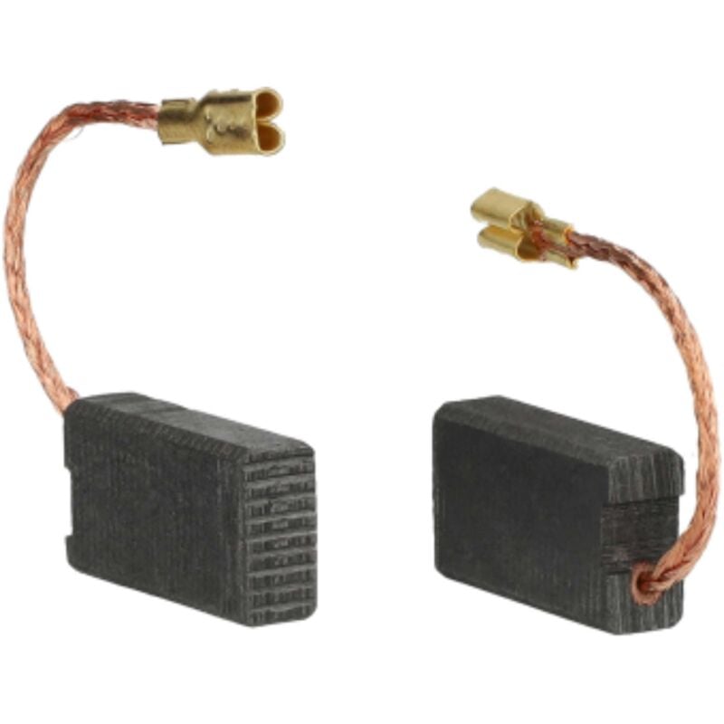 

vhbw 2x escobilla carbono motor carbones 16 x 10 x 5 mm compatible con AEG PN 3600 X, SE 12-180, WS 1000-125, WS 1000-150 herramientas eléctricas