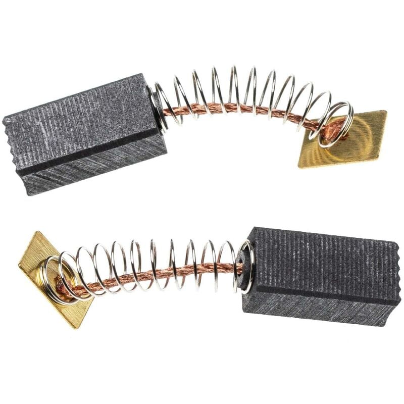 

vhbw 2x escobilla carbono motor carbones 17 x 8 x 6,25 mm compatible con AEG HBSE 75 S para herramientas eléctricas