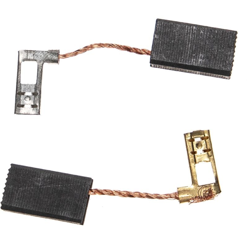 

vhbw 2x escobilla carbono motor carbones 18 x 10 x 5 mm compatible con Hilti SD 5000, SD 6000 herramientas eléctricas