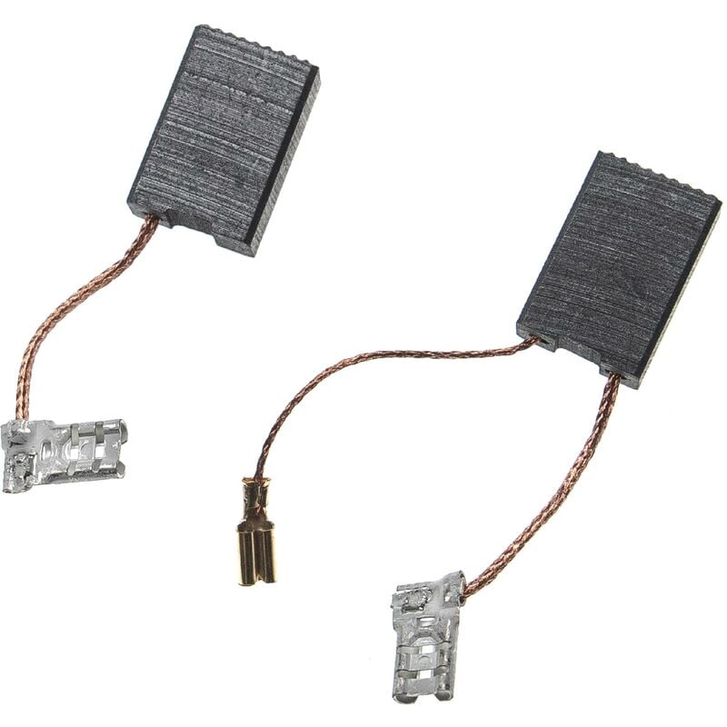 

vhbw 2x escobilla carbono motor carbones 18 x 12,5 x 6,5 mm compatible con Bosch UBH 6/35 D, USH 10, USH 6 herramientas eléctricas