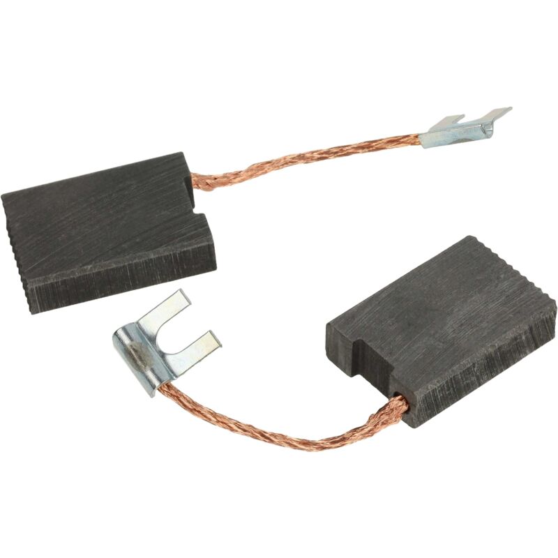 

vhbw 2x escobilla carbono motor carbones 22 x 16 x 6,3 mm compatible con Bosch GOF 1600, GOF 1600A, GOF 1700, GOF 1700 ACE herramientas eléctricas