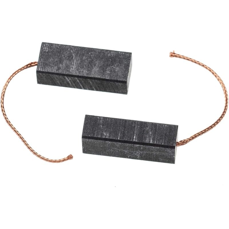 

2x escobilla carbono motor carbones 27 x 11 x 8 mm reemplaza Flymo GLE-02 para cortacésped - Vhbw