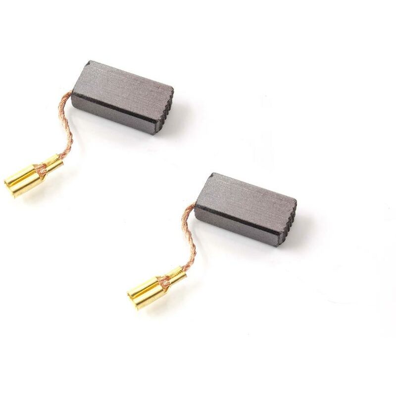 

vhbw 2x escobillas de carbón, carbón para motor 5mm x 8mm x 16mm para herramientas eléctricas Bosch GST 85 E 0601584660, GST 85 E 0601584661