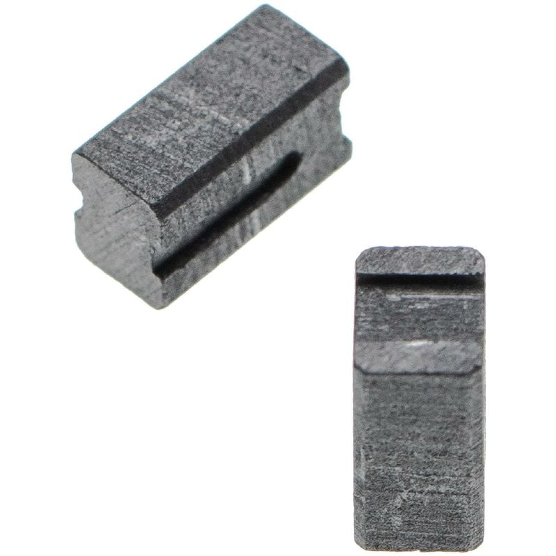 

vhbw 2x escobillas de carbono 13,2 x 6,2 x 7,9mm compatible con Dewalt DW235G V Type 1, DW236K Type 1 herramientas eléctricas