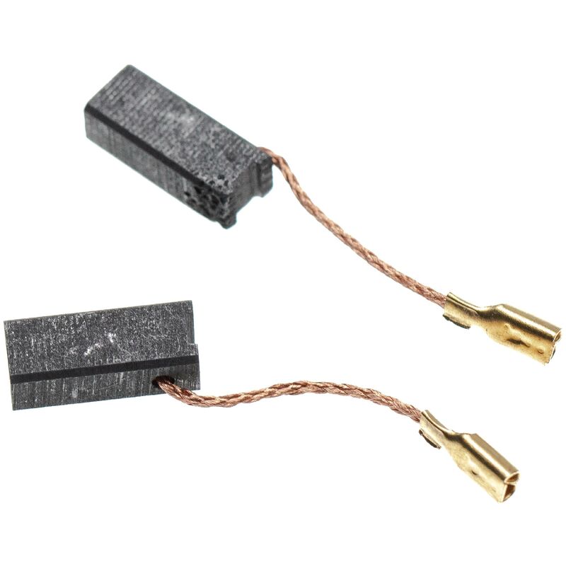 

vhbw 2x escobillas de carbono 15,3 x 5 x 6,3mm compatible con Metabo B480S, B481S, B500S, B504, BE504, CB502 herramientas eléctricas