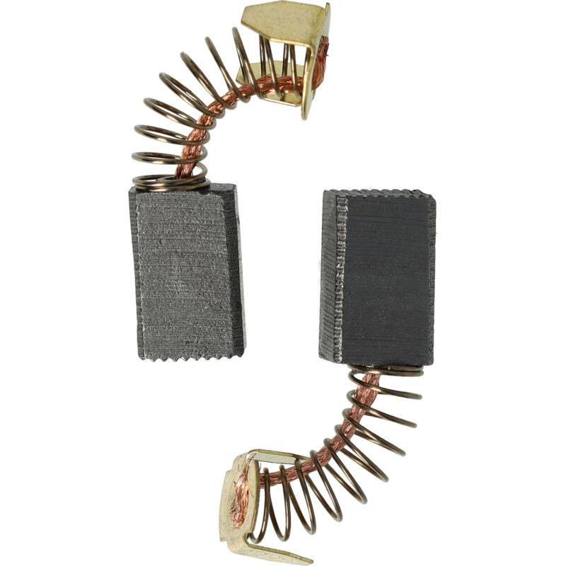 

2x Escobillas de carbono 6 x 10 x 15mm compatible con Makita 4302C, HK0500, HR2000 herramientas eléctricas - Vhbw