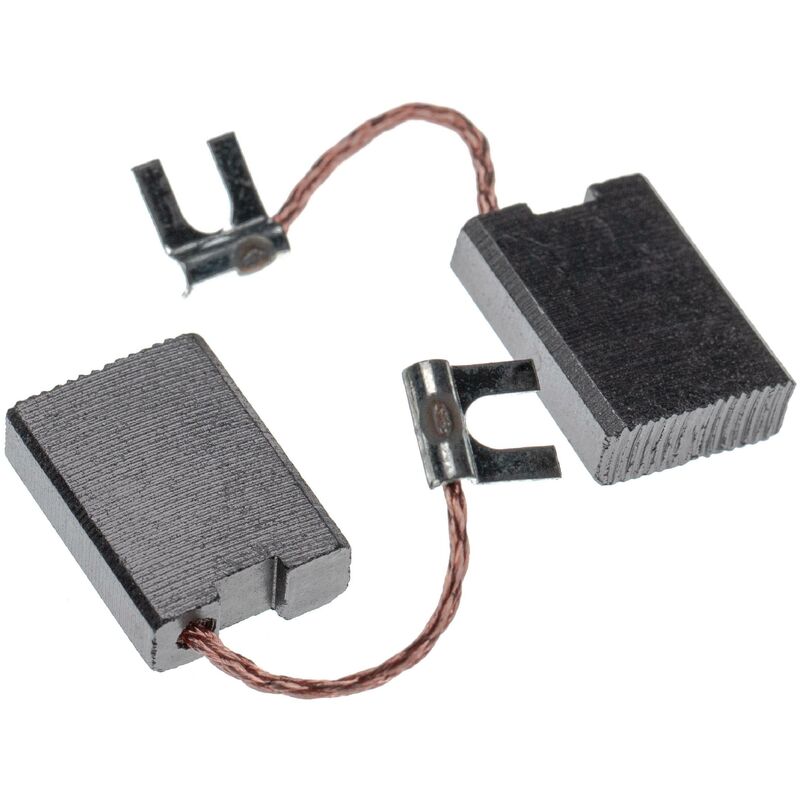 

2x Escobillas de carbono 6,3 x 15 x 22mm compatible con Bosch HV 78, HV 79, HV 81, PWS 1600 (0 603 257 903) herramientas eléctricas - Vhbw