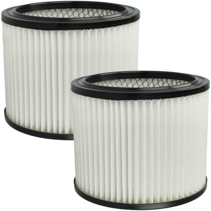 Vhbw - 2X Filter Compatible With Scheppach Asp50, Asp50-Es Vacuum Cleaner - Hepa Filter