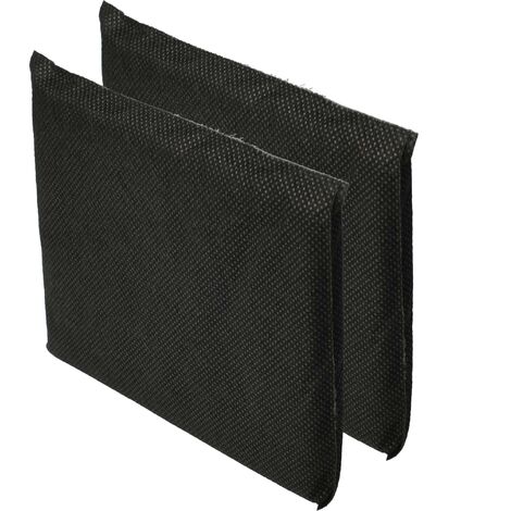 vhbw 2x Filter Ersatz für AEG/Electrolux Quick Chill Freeze Carbon, 2081625036, 2081625010 für Kühlschrank - Aktivkohlefilter