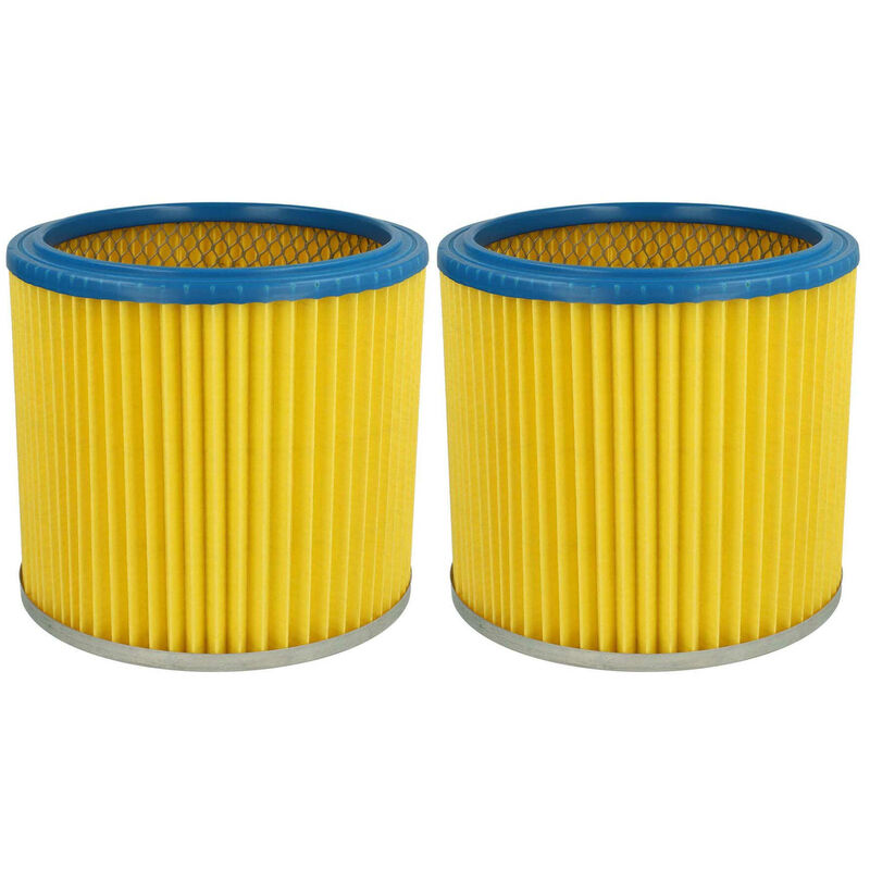Image of Vhbw - 2x filtor rotondo / filtro lamellare compatibile con aspirapolvere, aspirapolvere multiuso Rowenta nt RU-30.1