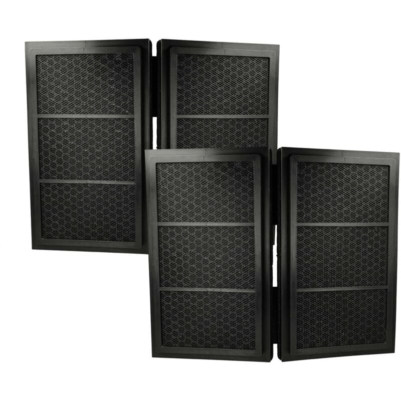 Vhbw - 2x Filtre à air compatible avec Blueair Pro l, Pro xl, Pro m purificateur - multicouches préfiltre + hepa