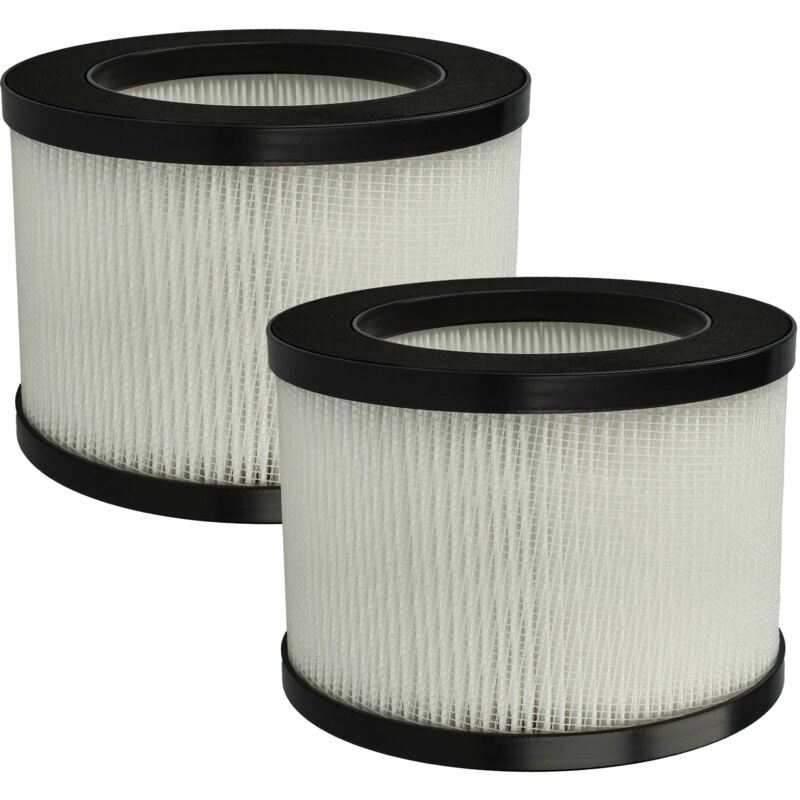 2x Filtre à air compatible avec ProfiCare pc-lr 3075 purificateur - multicouches préfiltre + epa - Vhbw