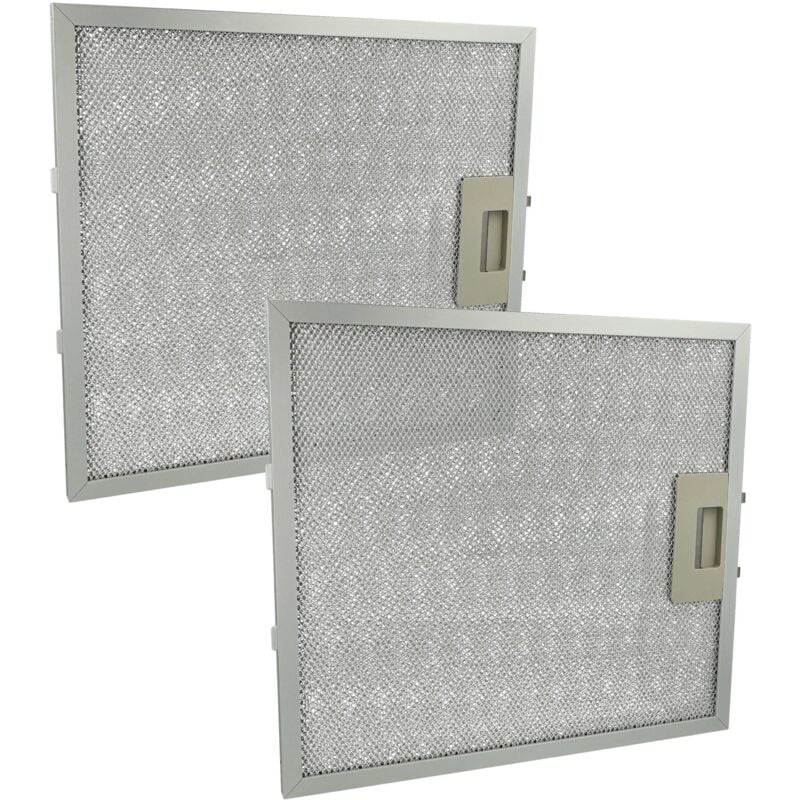 Vhbw - 2x Filtre anti-graisse compatible avec Juno JDS4241MF hotte de cuisine - 30,6 x 27,8 x 0,85 cm, métal