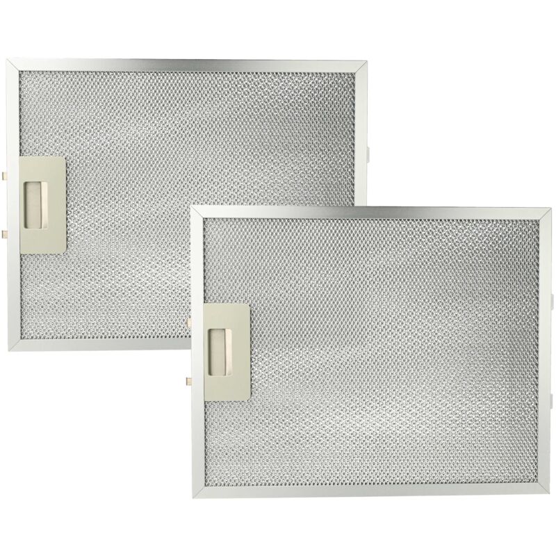 Vhbw - 2x Filtre anti-graisse remplacement pour Gorenje 127036 pour hotte de cuisine - 32 x 25,9 x 0,85 cm, métal