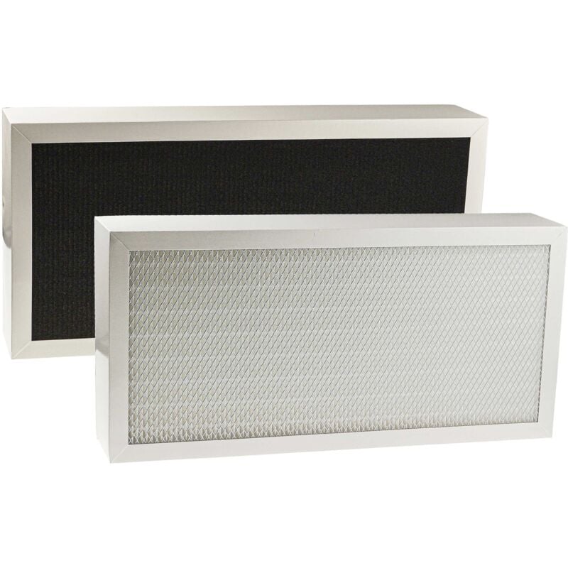 2x Filtre compatible avec Blue Air Classic 405, 450E, 410, 403, 402 purificateur d'air - filtre à charbon actif, filtre hepa - Vhbw