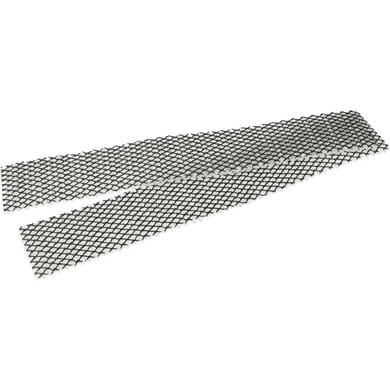 2x Filtre compatible avec Daikin ATXM20M2V1B, ATX35JV1B climatisation, pompe à chaleur - Photocatalytique, 25,5 x 4 x 0,4 cm, sans cadre - Vhbw