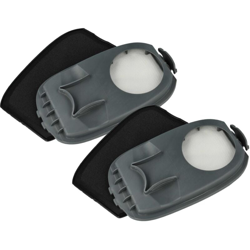 Vhbw - 2x filtre compatible avec Philips série 9000 aspirateur, aspirateur de nettoyage - filtre hepa gris / noir / blanc