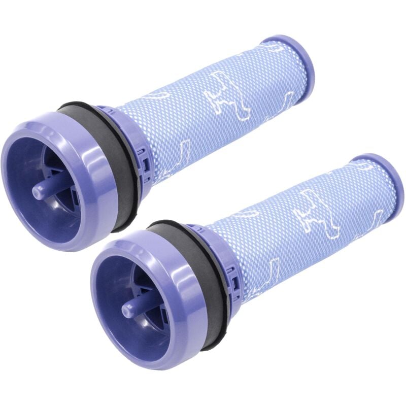 Vhbw - 2x Filtre pré-moteur remplacement pour Dyson 923413-01, 92341301 pour aspirateur - Filtre de protection du moteur, nettoyable