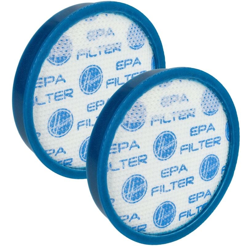 Vhbw - 2x filtre pré-moteur hepa compatible avec Hoover 39001208 (CU81CU02011), 39001271 (CU71CU15001), 39001207 (CU81CU03011) aspirateurs