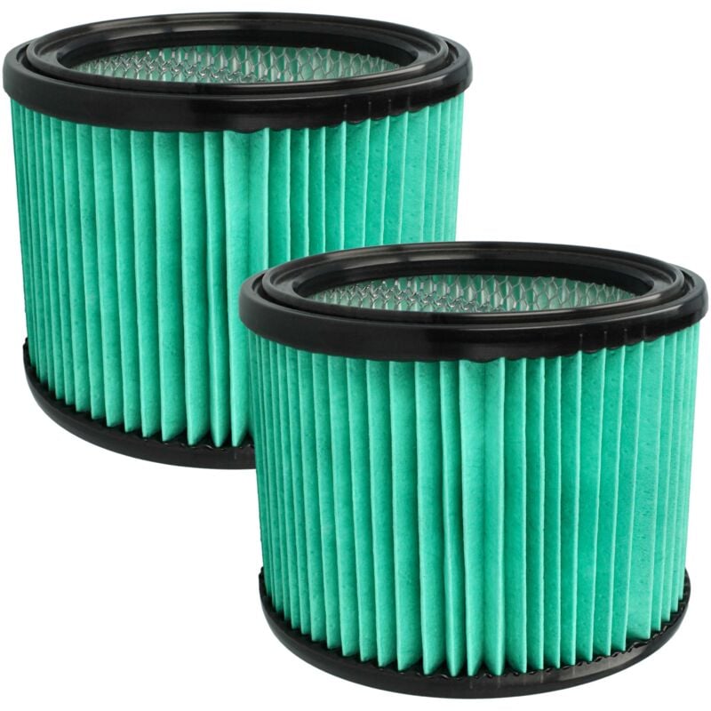 Vhbw - 2x filtre remplacement pour Bosch 2608000699 pour aspirateur - filtre hepa bleu clair / noir