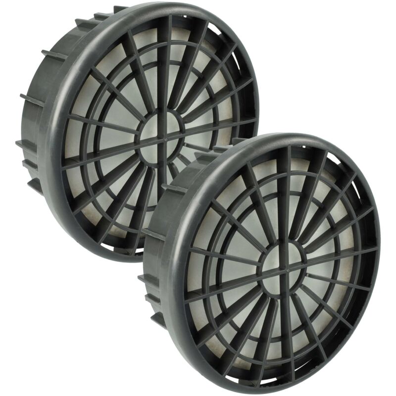 vhbw 2x filtre remplacement pour Nilfisk 107402902 pour aspirateur - Filtre HEPA contre les allergies