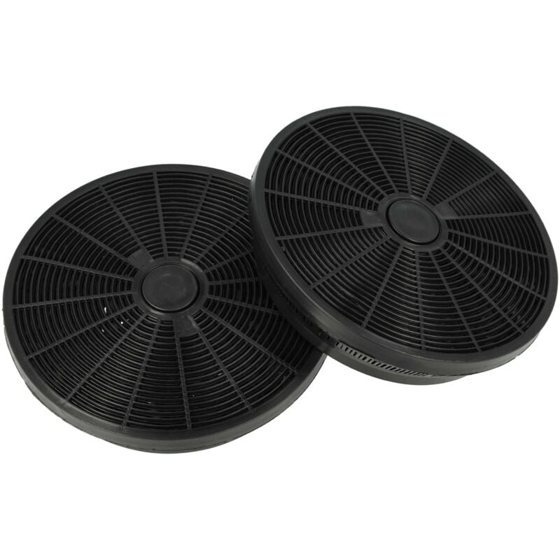 vhbw 2x Filtres à charbon actif compatible avec Candy 36900211, CBT6240X, 36900719, CBT6240N, CBT6240W, 36900352, 1Q2BP, 36900357 hotte aspirante