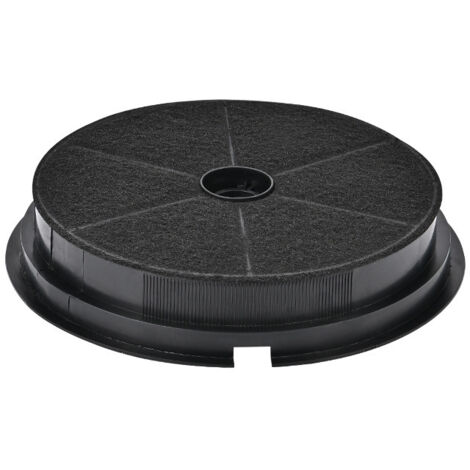 vhbw 2x Filtres à charbon actif compatible avec Etna EN 4450 FRVS, EN 4359 RVS, EN 4350 RVS, ACCESSOIRESE 06, T4341 RVSE 01 hotte aspirante - 19 cm