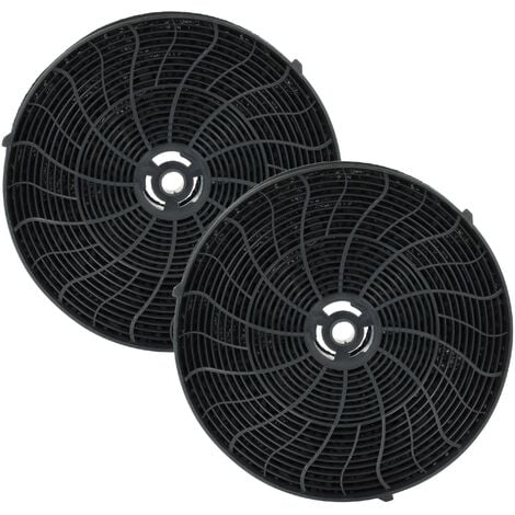vhbw 2x Filtres à charbon actif compatible avec Ikea 903.046.29 HD VM01 60AN HOOD IK, 903.046.10 HD UR01 60S HOOD IK hotte aspirante