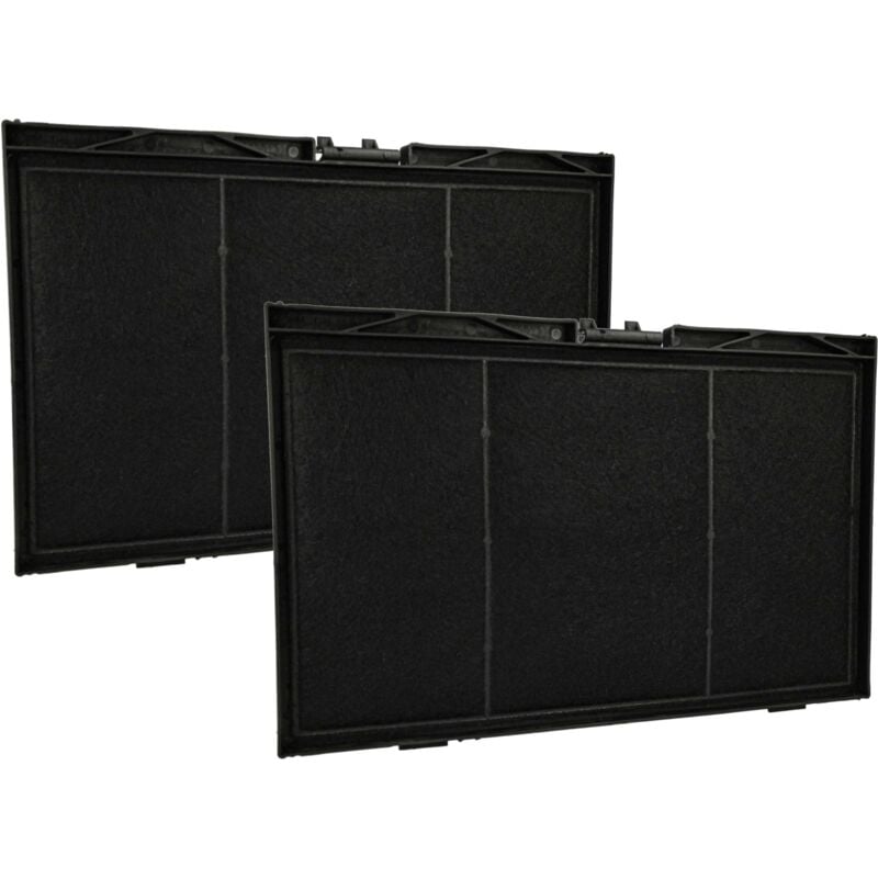 Vhbw - 2x Filtres à charbon actif compatible avec Viva VVA61F350/01, VVA61F350/04, VVA91F251 hotte aspirante