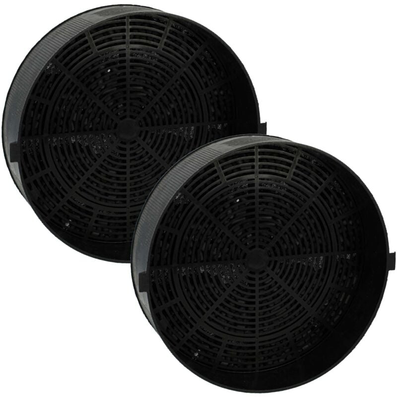 Vhbw - 2x Filtres à charbon actif compatible avec Electrolux AEF3810X 942640947 hotte de cuisine