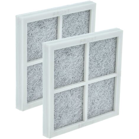 vhbw 2x Filtres compatible avec LG LSC22991ST, LPXS30876D, LPXS30886D, LSFD2491ST, LSFD2591ST, LSFXC2476D réfrigérateur - Filtre à charbon actif