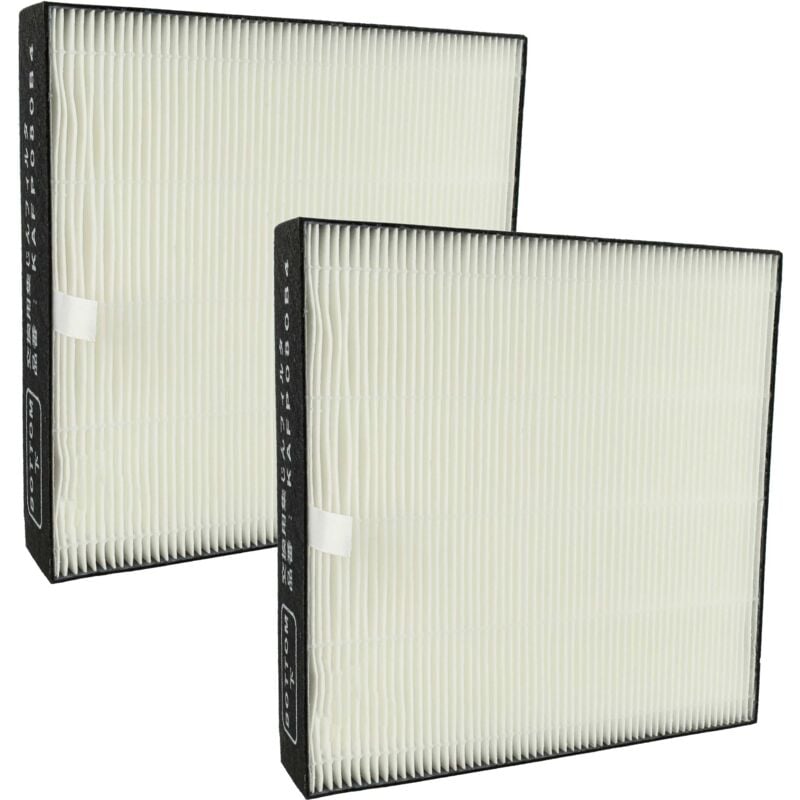 Vhbw - 2x Filtres hepa hepa 13 compatible avec Daikin ACM55W, AK55W, ACK55V, ACM55U, MC55U, ACCK55U, ACK55T purificateur d'air - Filtre de rechange