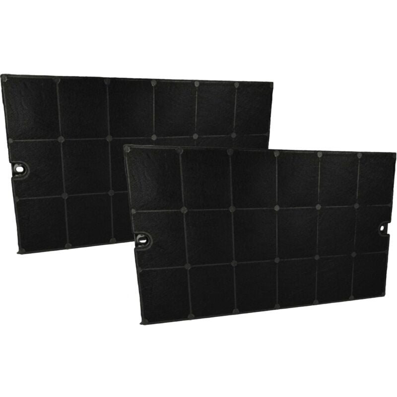 Image of 2x filtro a carboni attivi compatibile con aeg 9509 d- b, 9509 d- m cappe aspiranti - Vhbw