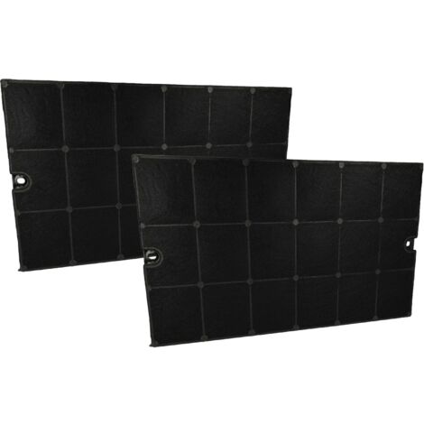 vhbw 2x filtro a carboni attivi compatibile con Pioneer PDT614 cappe aspiranti