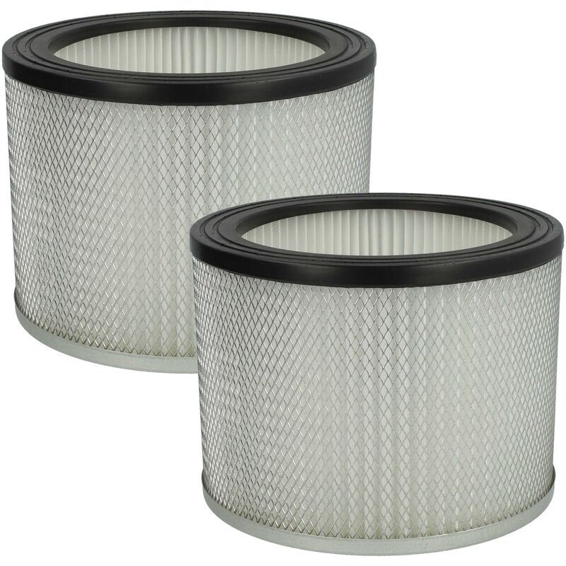 Image of 2x filtro a pieghe piatte compatibile con Rowi ras 800/18/1 Inox aspirapolvere - Cartuccia filtrante - Vhbw