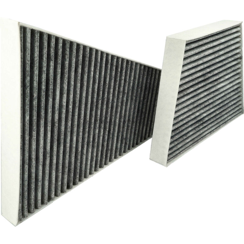 Image of 2x filtro abitacolo sostituisce Maxgear 26-1066, KF-6455C kpl per auto, ai carboni attivi - Vhbw