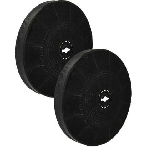 vhbw 2x filtro ai carboni attivi compatibile con Tecnowind A9885165 184890DF6130E cappa da cucina