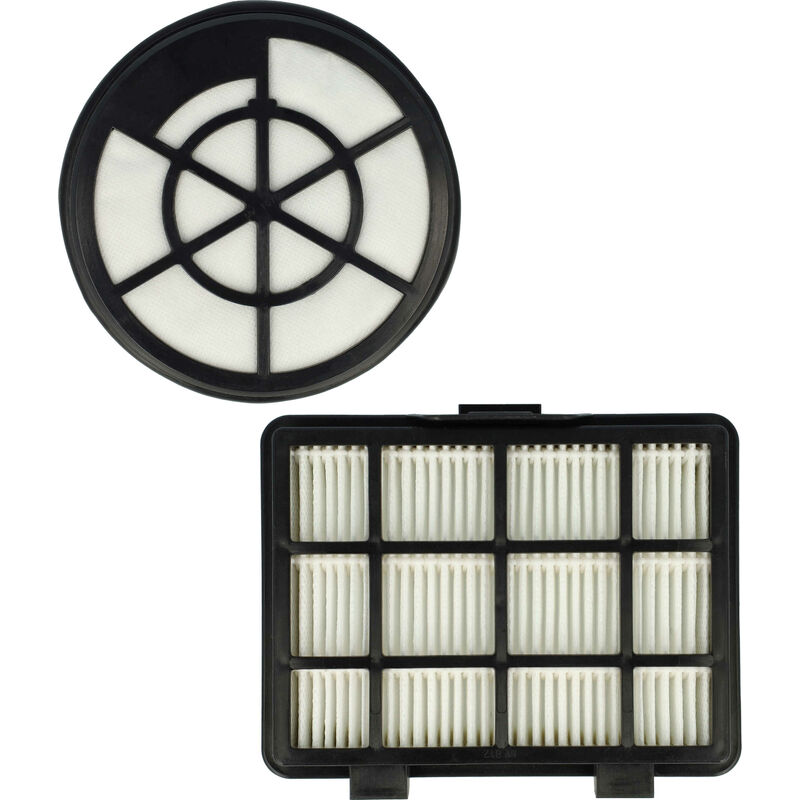 Image of Vhbw - 2x filtro compatibile con Silvercrest sbzbk 850 A1, HG07375 aspirapolvere - filtro aria di scarico, filtro hepa