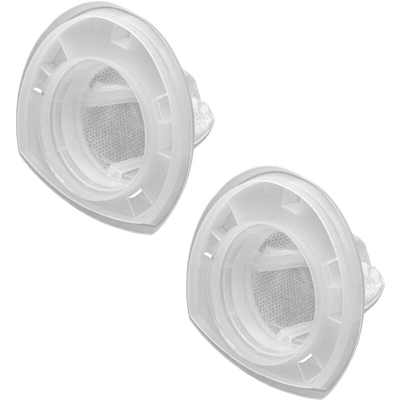 

2x Filtro compatible con Black & Decker Dustbuster DV1415, DV1815, DV4800N, DV4810N aspiradora filtro de polvo fino - Vhbw