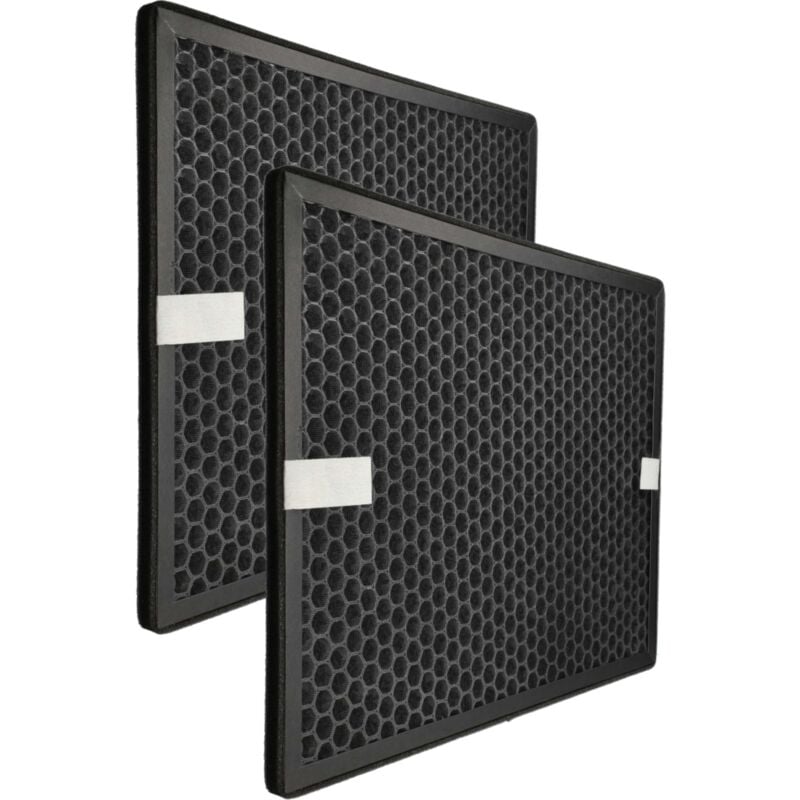 

2x filtro compatible con Philips AC2729 humidificadores de las series 1000 y 1000i - Filtro de aire, filtro de carbón activado - Vhbw
