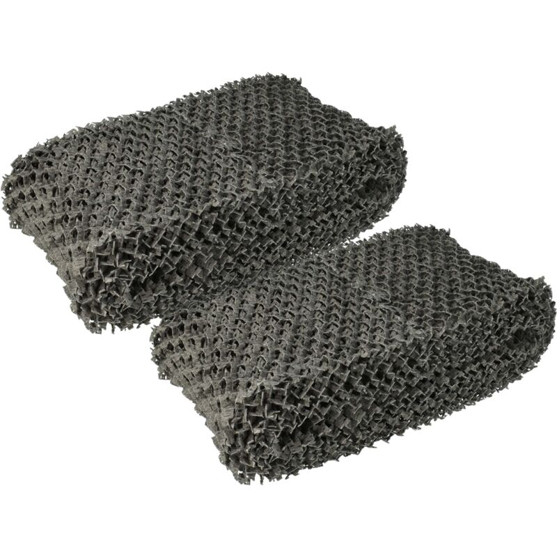 

2x Filtro compatible con Philips HU4801, HU4801/01, HU4803, HU4803/01, HU4811, HU4811/10 humidificador - Filtro de aire, filtro de vellón gris - Vhbw