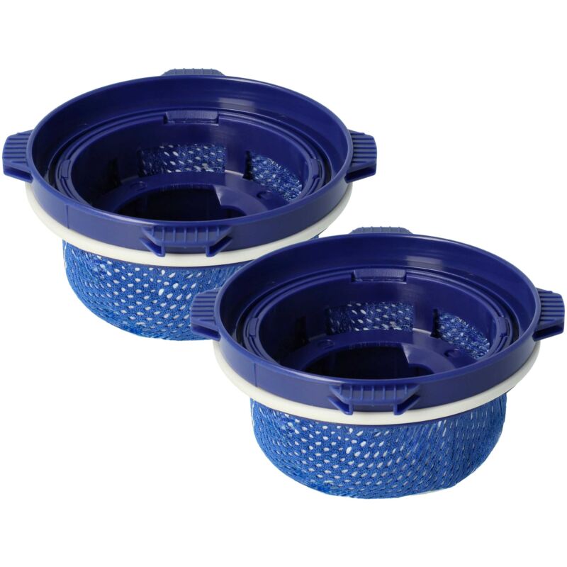 2x Filtro compatible con Samsung Jet 70, 60, 75, 70+, 75+ aspiradora - Filtro de aire de salida, azul - Vhbw