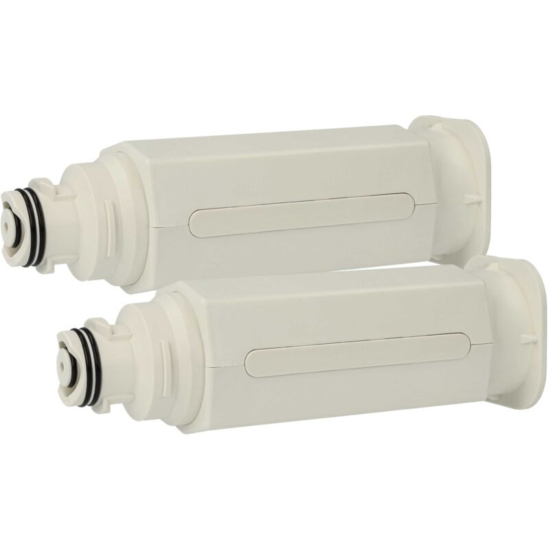 vhbw 2x filtro de agua, cartucho de filtro compatible con Samsung RF22R7351DT, RF22R7351SG, BRF365200AP/AA, BRF425200AP/AA, BRF365200AP frigoríficos