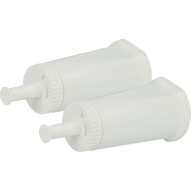 vhbw 2x Filtro de agua compatible con Sage Barista Express BES875, SES875, BES870 cafetera exprés - blanco