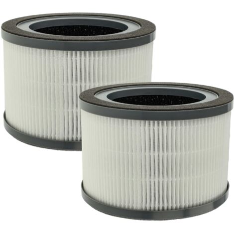 vhbw 2x Filtro de aire reemplaza Levoit Vista 200-RF para purificador - Filtro combi prefiltro + HEPA + carbón activo