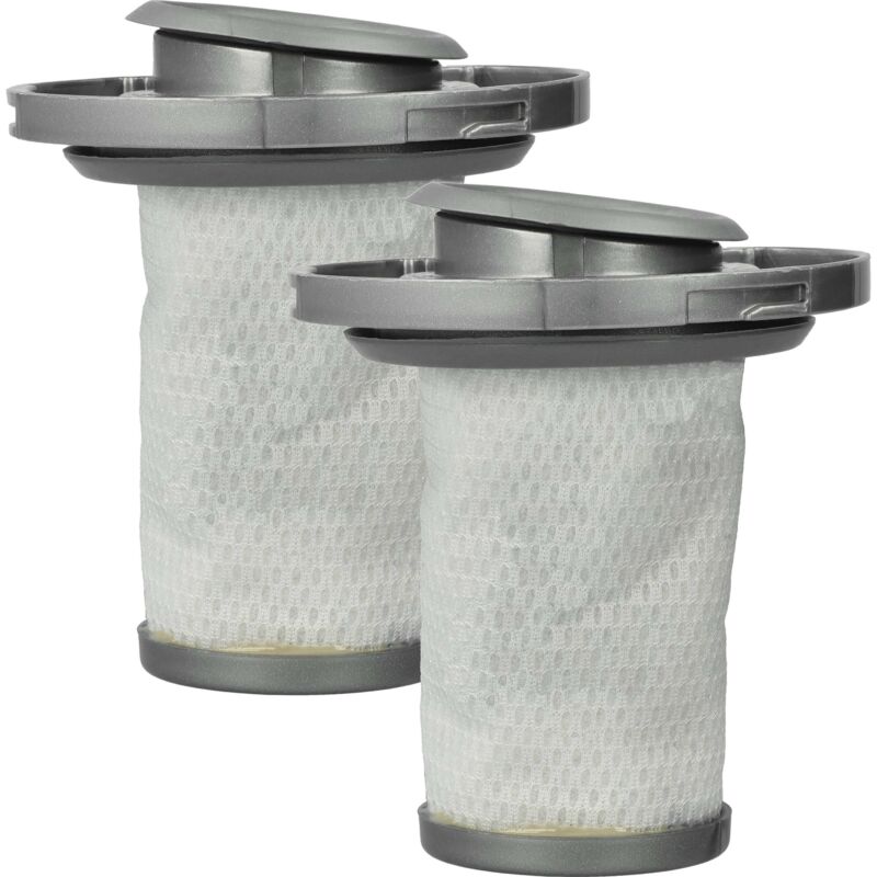 Image of 2x filtro di separazione compatibile con Rowenta RH6837, RH6822, RH6821, RH6471 aspirapolvere - Filtro di ricambio, lavabile grigio / bianco - Vhbw