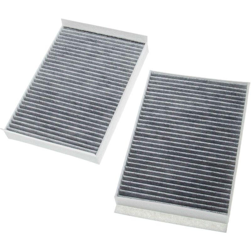vhbw 2x Filtro habitáculo reemplaza Unico Filter ACK 2631-2 para vehículos