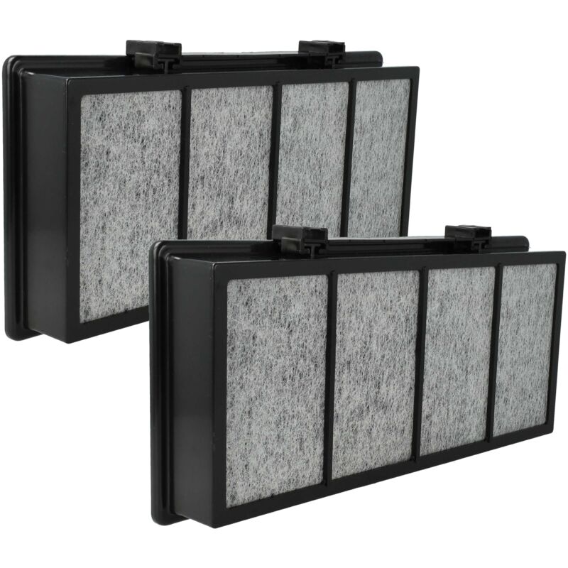 2x Filtro hepa compatible con Bionaire BAP242S, BAP9420, BAP9240, BAP412S purificador aire - Filtro de repuesto con bicarbonato de sodio - Vhbw