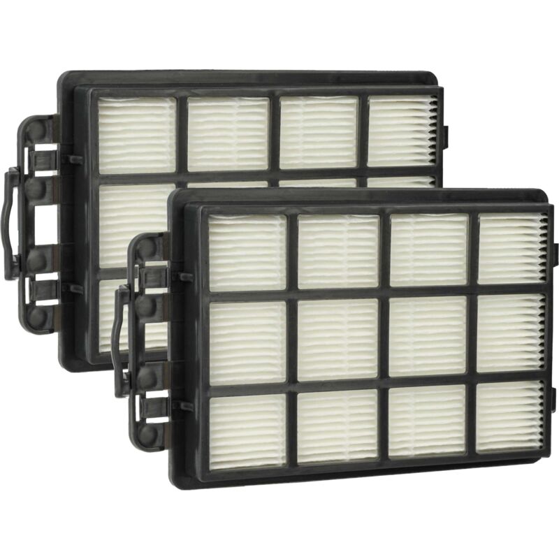 2x Filtro láminas reemplaza Beko 9178008956 para aspiradora de mano - Vhbw